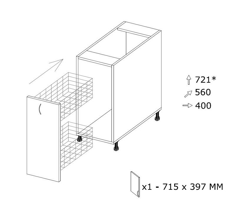 Alakaappi S4 CARGO L 400 x K 721 Alakaappi S4 CARGO L 400 x K 721